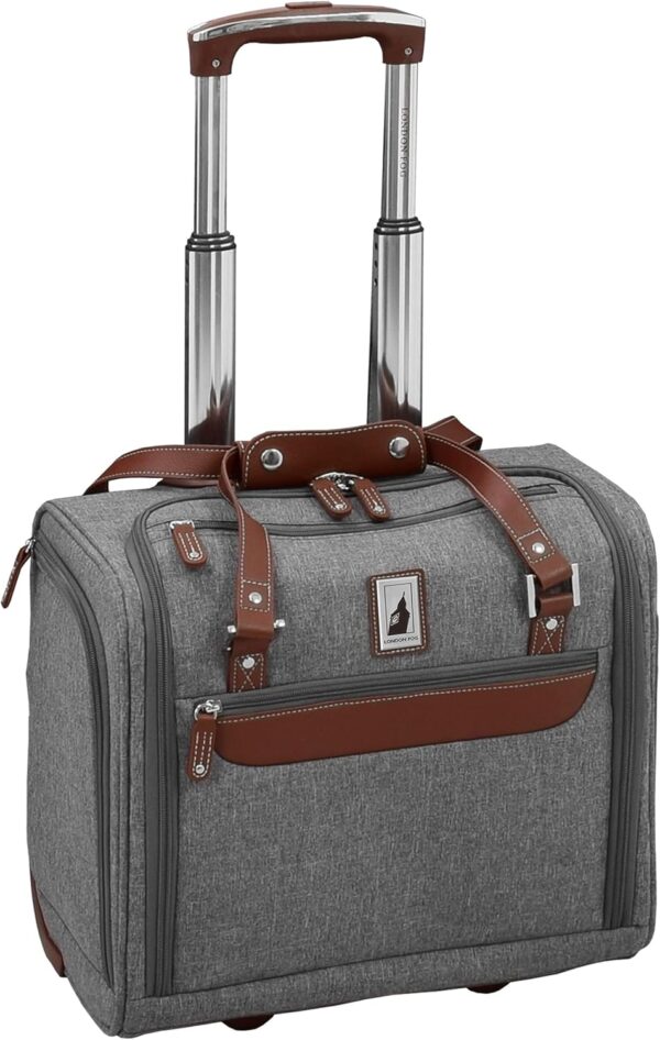 London Fog Westminster 4 Piece Set, Grey Heather - Image 3