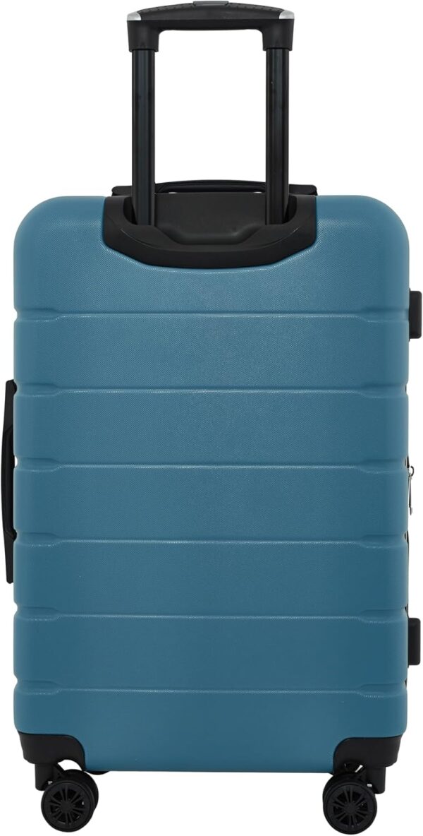 Wrangler Maverick 3 Piece Luggage Set, Blue Heaven, 45.72 cm x 27.94 cm x 71.12 cm - Image 4