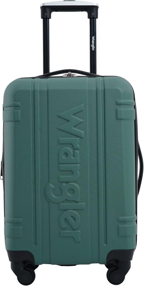 Wrangler Astral Travel Luggage, Sage Brush, 3 Piece Set - Image 2