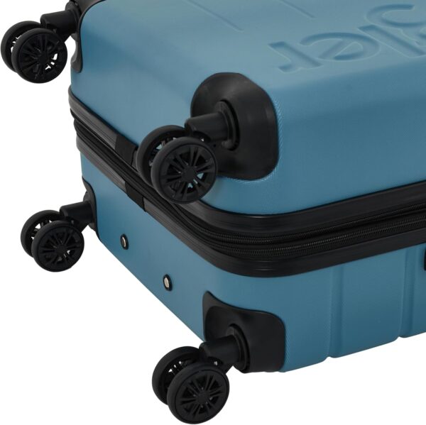 Wrangler Maverick 3 Piece Luggage Set, Blue Heaven, 45.72 cm x 27.94 cm x 71.12 cm - Image 7