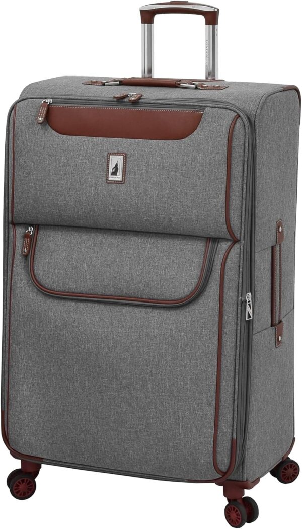 London Fog Westminster 4 Piece Set, Grey Heather - Image 2