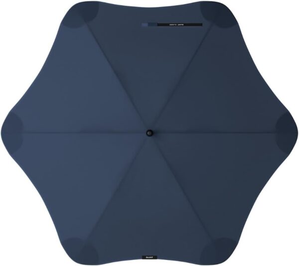 BLUNT Classic Umbrella – 47" Large Windproof Umbrella for Wind and Rain, Durable Canopy Design, Heavy Duty for Everyday Travel, UV Protection - Midnight Navy - Image 3