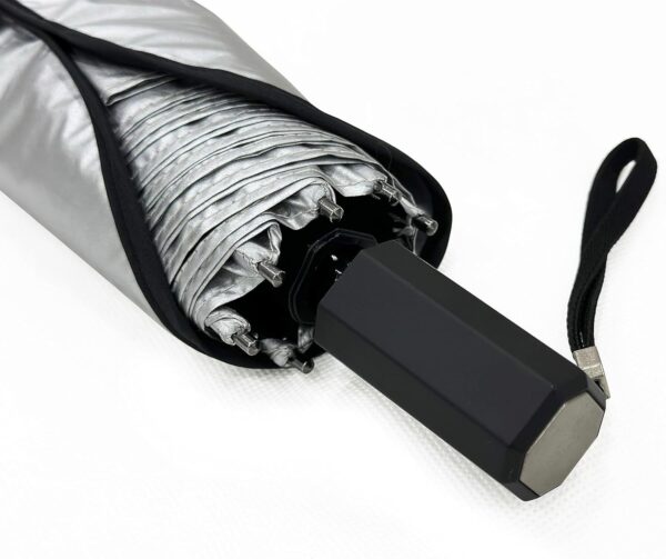 UPF 50+ UV Sun Protection Light Weight Mini Travel Portable Umbrella - Image 2