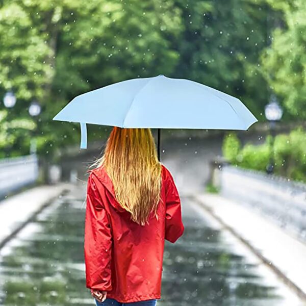 Mini Umbrella for Travel - Small, Compact, Lightweight, UV Protection, UPF50+ Waterproof Parasol - Image 8