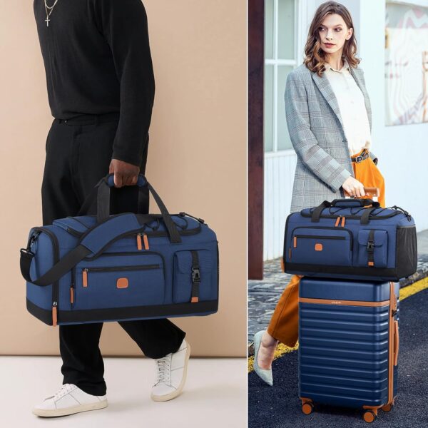 Luggage Sets 5 Piece, Polycarbonate Hardside Carry On Suitcase Set with Spinner Wheel TSA Lock, Suitcase set with Travel Bag for Women Men - Image 8