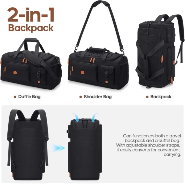 Luggage Sets 5 Piece,Polycarbonate Hardside Carry On Suitcase Set with Spinner Wheel TSA Lock, Suitcase set with Travel Bag for Women Men - Image 5