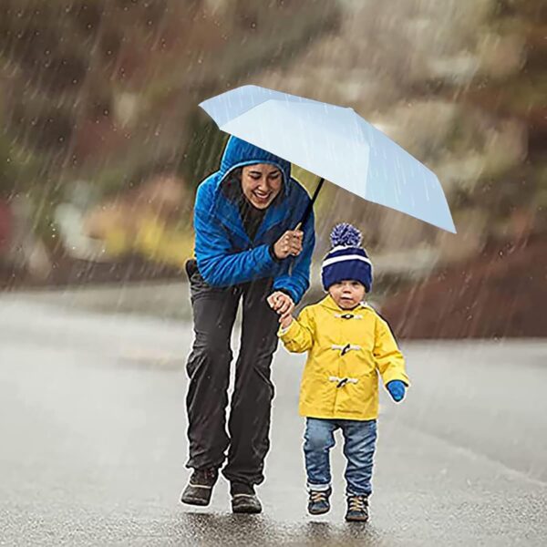 Mini Umbrella for Travel - Small, Compact, Lightweight, UV Protection, UPF50+ Waterproof Parasol - Image 6