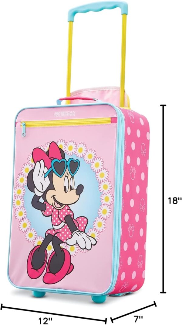 American Tourister Disney Softside Upright Luggage, Minnie, Carry-On 18-Inch - Image 8
