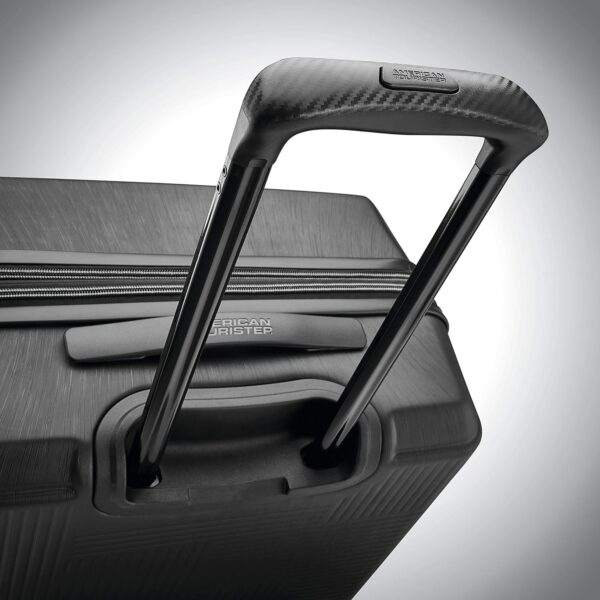 American Tourister Stratum XLT Expandable Hardside Luggage with Spinner Wheels, Jet Black, 3-Piece Set (20/24/28) - Image 5