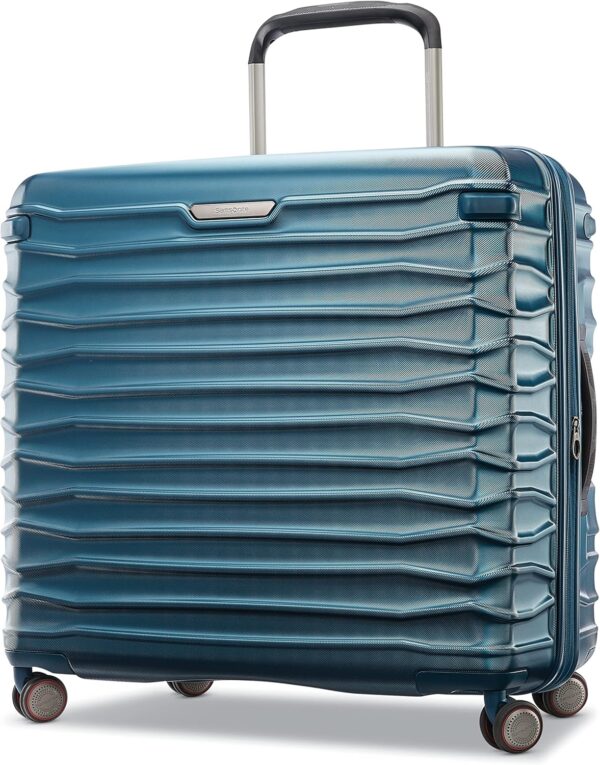 Samsonite Stryde 2 Hardside Expandable Luggage with Double Spinner Wheels, Large Glider, Deep Teal