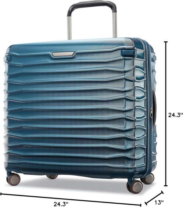 Samsonite Stryde 2 Hardside Expandable Luggage with Double Spinner Wheels, Large Glider, Deep Teal - Image 8
