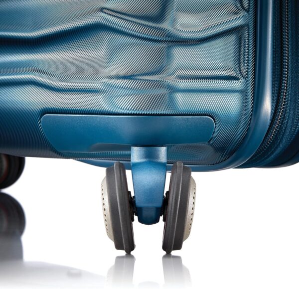 Samsonite Stryde 2 Hardside Expandable Luggage with Double Spinner Wheels, Large Glider, Deep Teal - Image 3