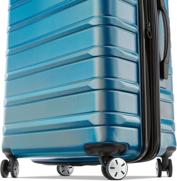 Samsonite Omni 2 Hardside Expandable Luggage with Spinner Wheels, 2-Piece Set (19/24), CARIBBEAN BLUE - Image 3